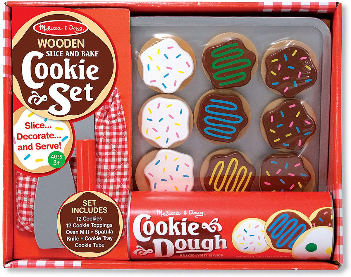 Melissa & Doug wooden cookie set 30-pieces