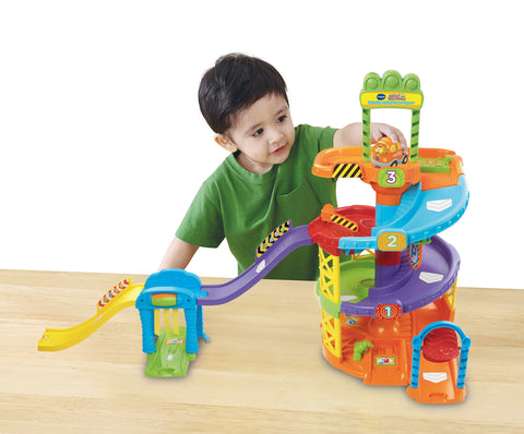 VTech Go! Go! Smart Wheels Spinning Spiral Tower Playset (Frustration Free Packaging) 12.60 x 20.67 x 28.15 Inches