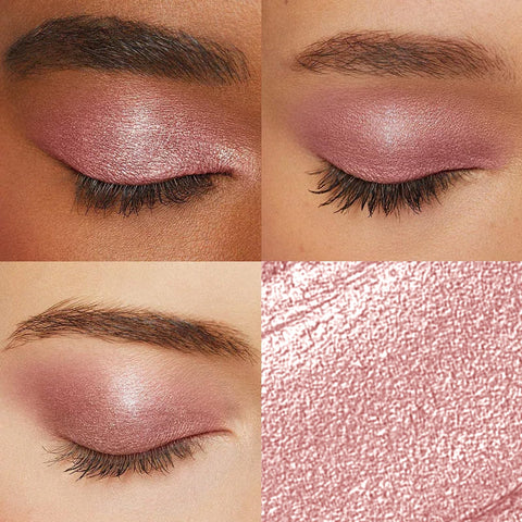 Boobeen Glitter Eyeshadow Stick, Cream Highlighter Shimmer Eye Brightener Pen for Women, Waterproof Eye Shadow Stick to a Create Multi-Dimensional Eyes Look