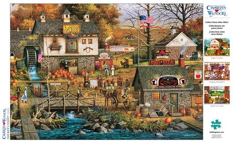 Buffalo Games - Charles Wysocki - Olde Buck's County - 300 Large Piece Jigsaw Puzzle