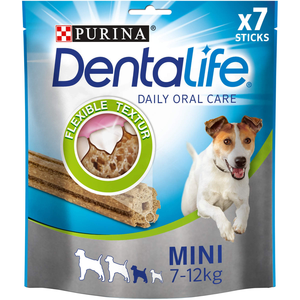 PURINA DENTALIFE Mini Dog Dental Care Snacks, Reduces Tartar Formation, Chicken, Small Dogs, Pack of 5 (5 x 115 g)