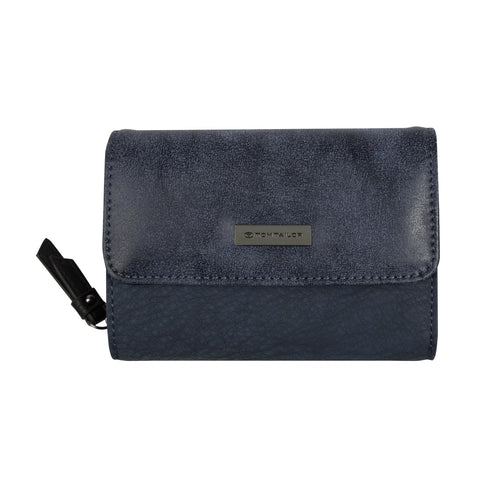 TOM TAILOR Women's Elin Wallet, Blue, 4x10x14 cm (B x H x T)