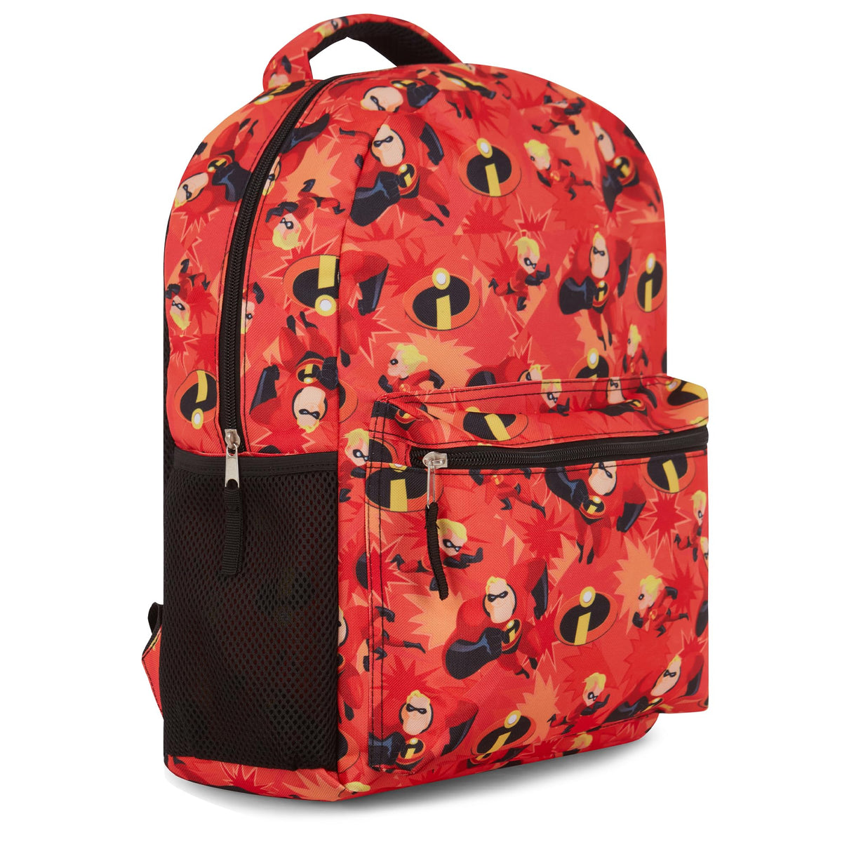 Disney Pixar The Incredibles Allover Print Waterproof Backpack - Durable Backpack for All Ages - Spacious, Comfortable & Versatile Bag