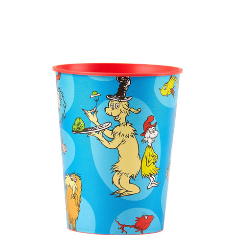 amscan Dr. Seuss Party, Plastic Favor Cup 16 Oz. 1 Pc.