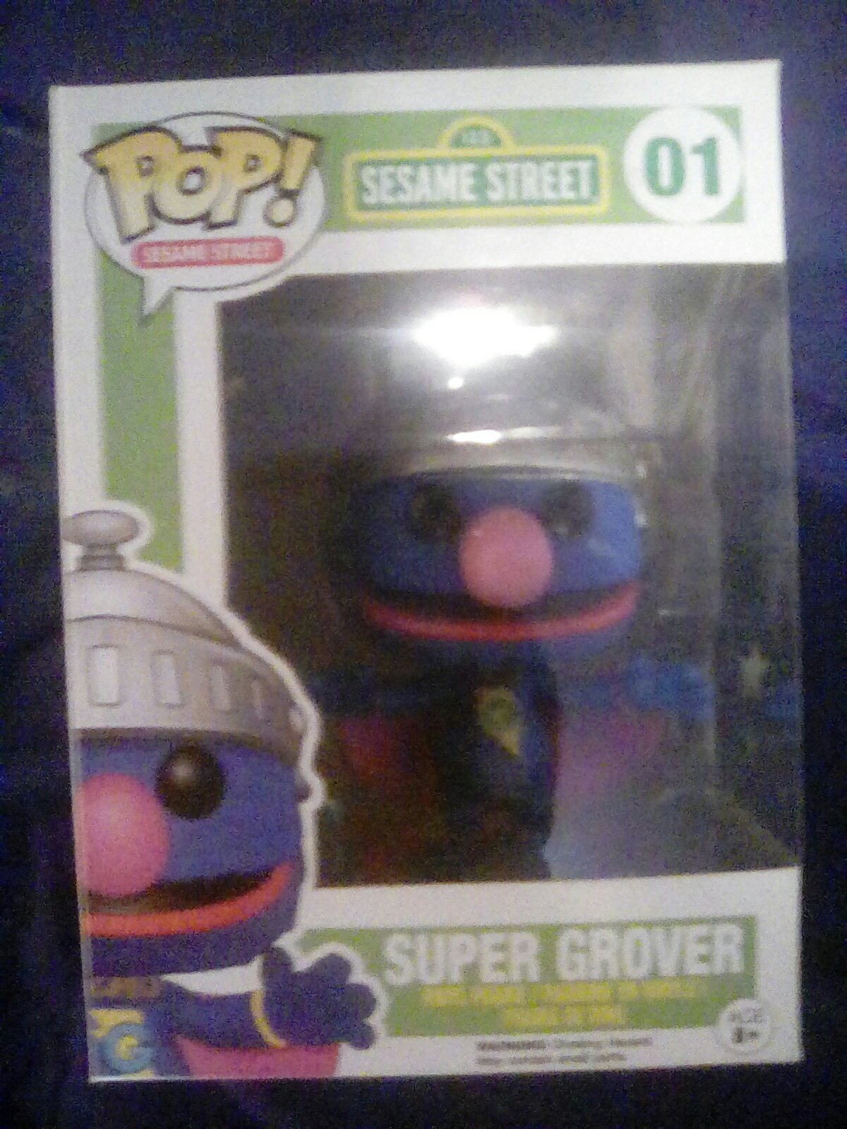 Funko POP TV: Sesame Street Super Grover Action Figure