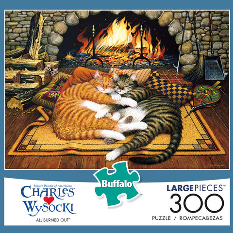 Buffalo Games - Charles Wysocki - All Burned Out - 300 Large Piece Jigsaw Puzzle