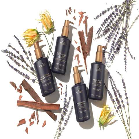 Aromatherapy Associates Replenishing Hand And Body Lotion - Softer & Silkier Hands, Hydrate, Replenish - Sweet Almond Oil, Shea Butter, Lavender, Ylang Ylang, Ho Wood Pure Essential Oil