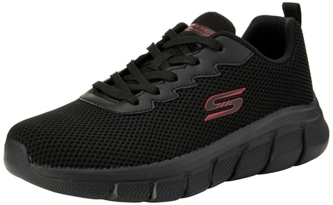 Skechers BOBS Men's Bobs B Flex-Chill Edge Sneaker, BBK, 10.5