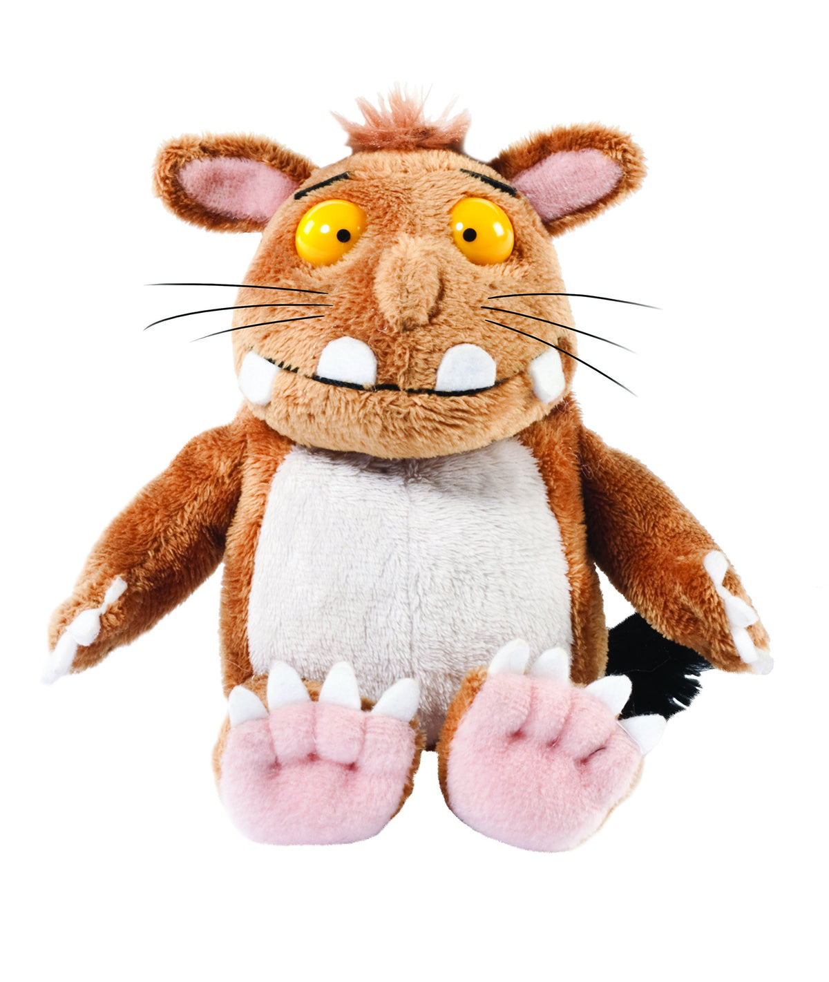 Aurora Gruffalo, Official Merchandise, 12967, Child, 7In, Soft Toy, Brown, Beige/Yellow/Pink/White