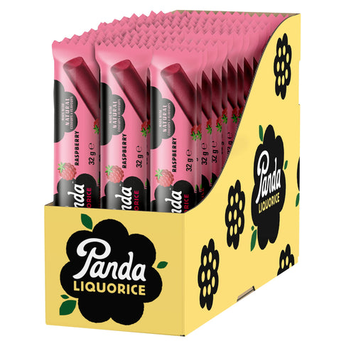 Panda ÃƒÆ’Ã†â€™Ãƒâ€ Ã¢â‚¬â„¢ÃƒÆ’Ã‚Â¢ÃƒÂ¢Ã¢â‚¬Å¡Ã‚Â¬Ãƒâ€¦Ã‚Â¡ÃƒÆ’Ã†â€™ÃƒÂ¢Ã¢â€šÂ¬Ã…Â¡ÃƒÆ’Ã¢â‚¬Å¡Ãƒâ€šÃ‚Â® | Natural Soft Raspberry Liquorice Bars | 32 Gr x 36 Bars Pack