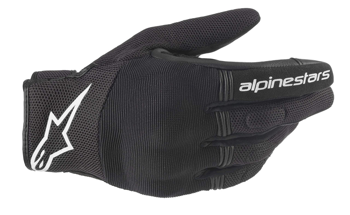 Alpinestars Men's Copper Motorcyle Riding Glove, Black/White, 3X