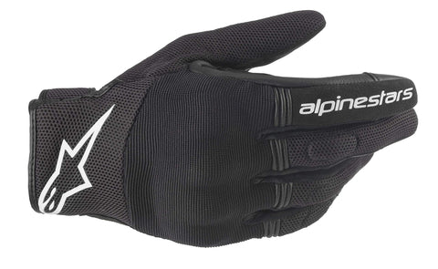 Alpinestars Men's Copper Motorcyle Riding Glove, Black/White, 3X
