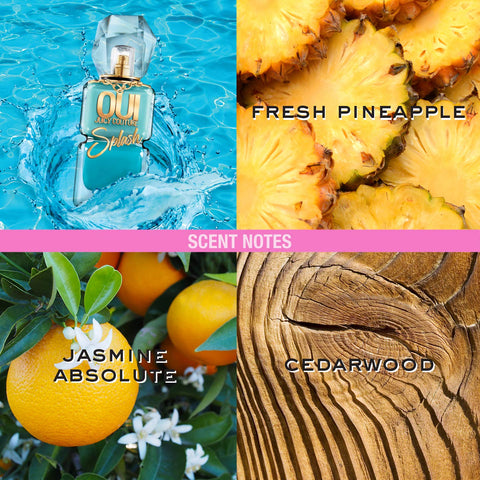 Juicy Couture Women's Perfume, Oui Splash, Eau De Parfum EDP Spray, 3.4 Fl Oz