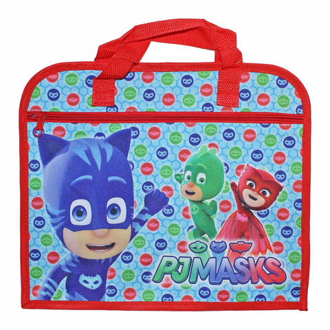 Childrens Disney/TV Character Back to School Zipped Book Bag - PJ Masks 8677