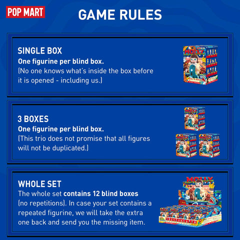 POP MART MOLLY Imaginary Wandering Blind Box Figures, Random Design Box Toys for Modern Home Decor, Collectible Toy Set for Desk Accessories, 1PC