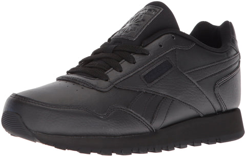 Reebok Women's Classic Harman Run Sneaker, Black/Black, 10.5