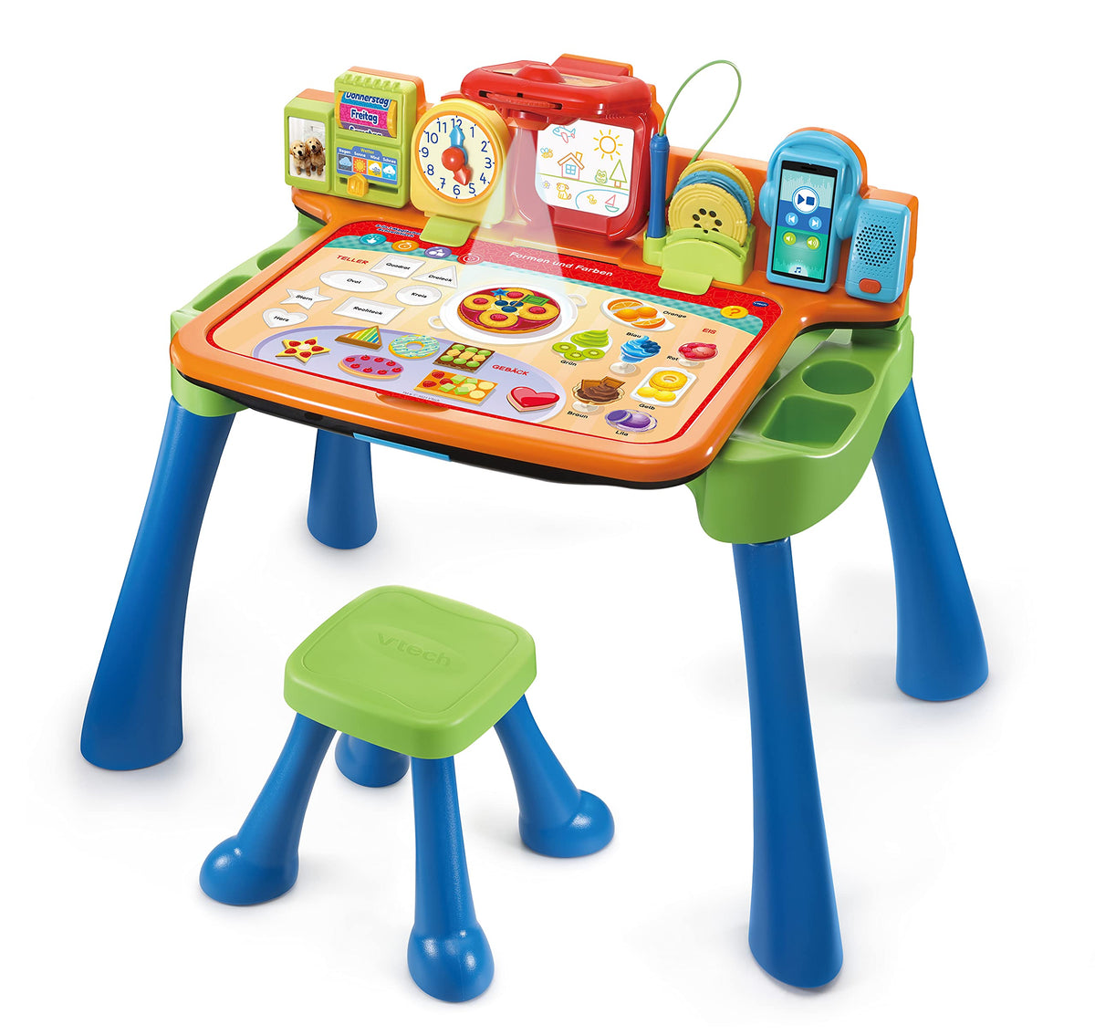 Vtech 80-540904 5-in-1 Magic Game Desk, Multi-Colour, Single, Multicoloured