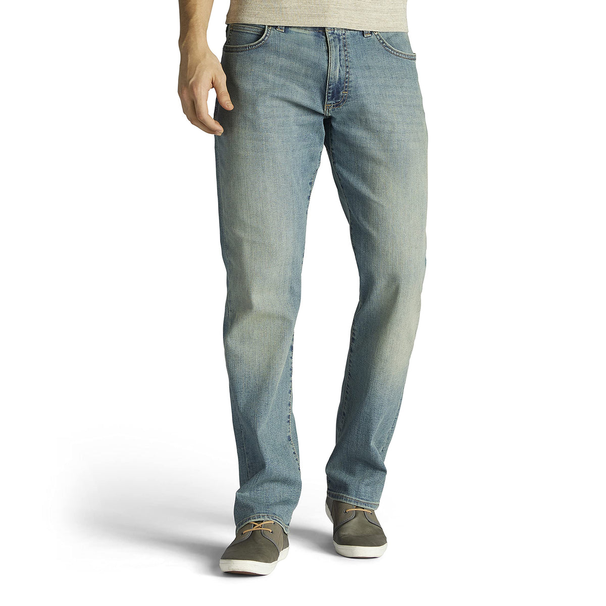 Lee Men's Extreme Motion Straight Taper Jean Radical 36W x 34L
