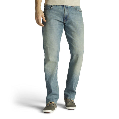 Lee Men's Extreme Motion Straight Taper Jean Radical 36W x 34L