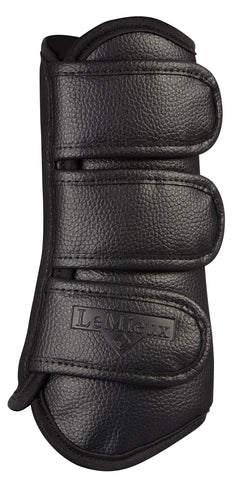 LeMieux Schooling Support Horse Boots - Protective Gear and Training Equipment - Equine Boots, Wraps & Accessories (Black/Large)