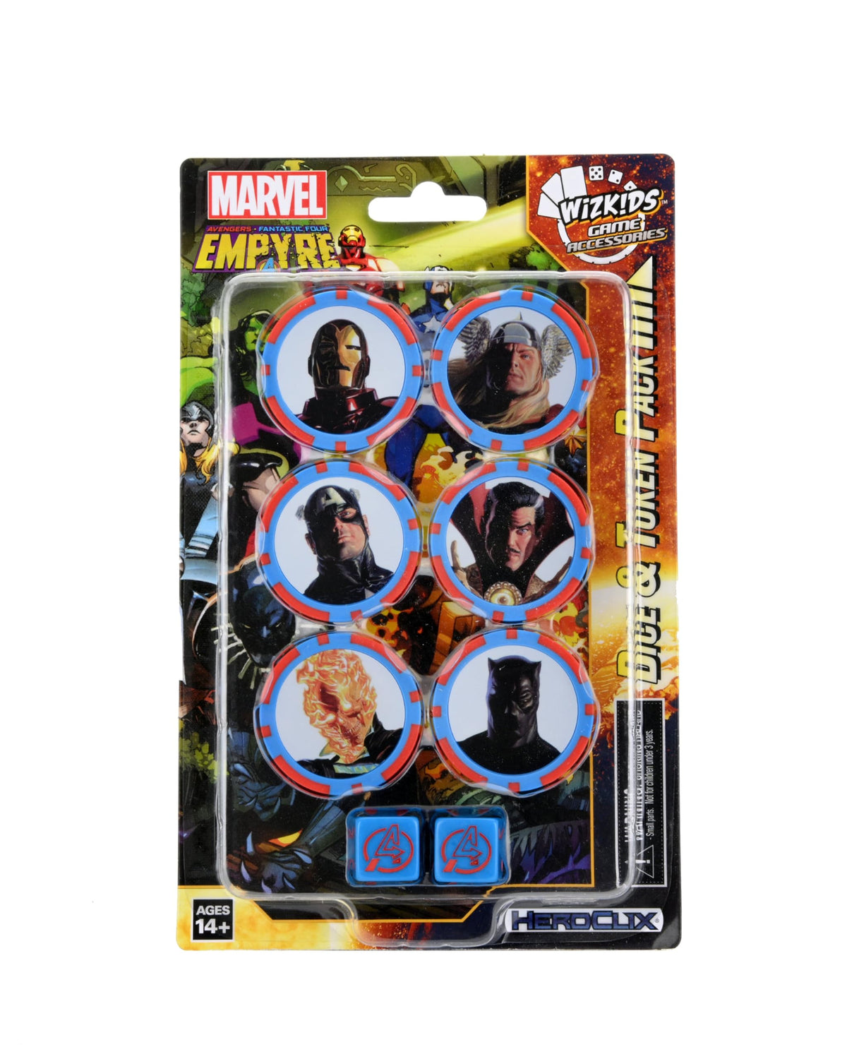 Marvel HeroClix: Avengers Fantastic Four Empyre Dice & Token Pack