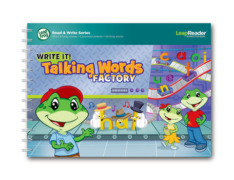 Leapfrog Leapreader Writing Workbook Talking Words Factory