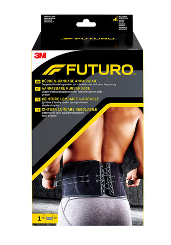 Futuro FUT46820 Adjustable Back Support, Black