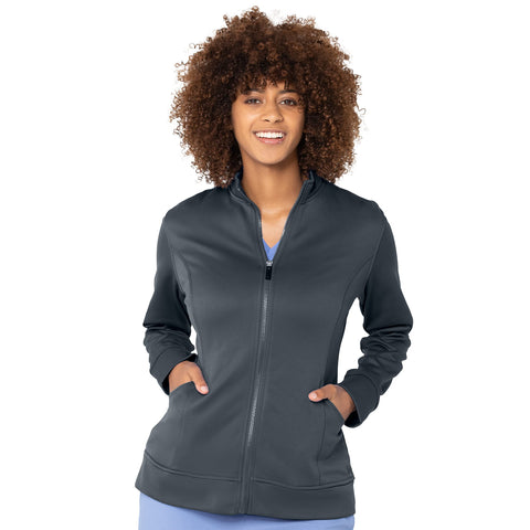 Urbane Performance Women's 9872 Empower P-Tech Warm Up (Graphite, X-Small)
