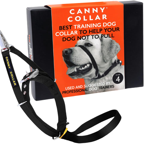 Canny Collar No Pull Dog Head Collar, Lead Training Head Harness, Dog Collar that stops pulling - Easy to fit, simple to use, kind, safe, comfortable