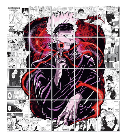 CLICKEDIN Pack of 20 Jujutsu Kaisen Anime Poster Merchandise, Best Wall Decoration For Anime Lovers For Room Décor