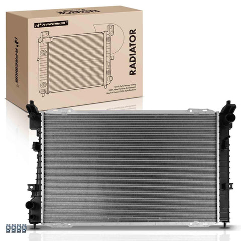 A-Premium Engine Coolant Radiator Assembly Compatible with Ford Escape 2008-2012 & Mazda Tribute 2008-2011 & Mercury Mariner 2009-2011, V6 3.0L, Replace# 8L8Z8005B