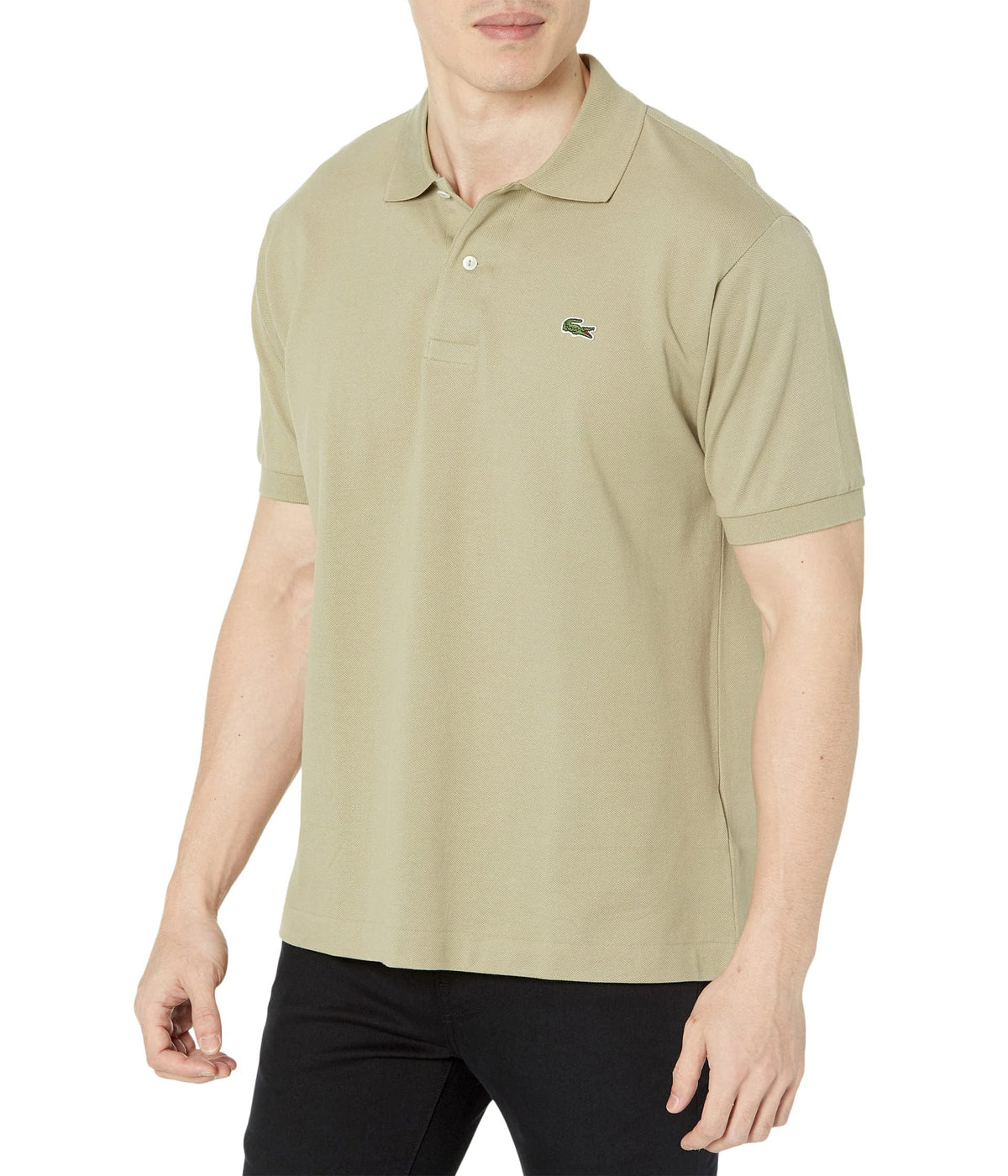 Lacoste Mens Short Sleeve Classic Chine L.12.12 Polo Shirt, Lion, Small