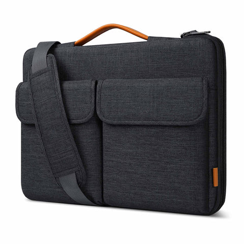 Inateck 360ÃƒÆ’Ã†â€™ÃƒÂ¢Ã¢â€šÂ¬Ã…Â¡ÃƒÆ’Ã¢â‚¬Å¡Ãƒâ€šÃ‚Â° Protection 13.3 Inch Laptop Shoulder Bag Sleeve Compatible with 13 MacBook Pro M1 2022-2012, 13 MacBook Air M2 2022-2012, MacBook Pro 14 M3/M2/M1 Pro/Max 2023-2021, MateBook D14