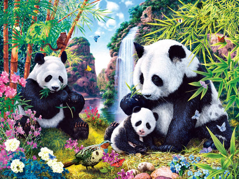 Masterpieces 500 Piece Glow in The Dark Jigsaw Puzzle for Adults, Family, Or youth- Shangri La - 15"x21"