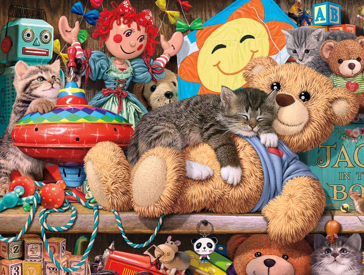 Buffalo Games - Toy Cabinet - 750 Piece Jigsaw Puzzle