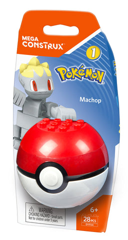 Mega Bloks Construx Pokemon Machop Building Set