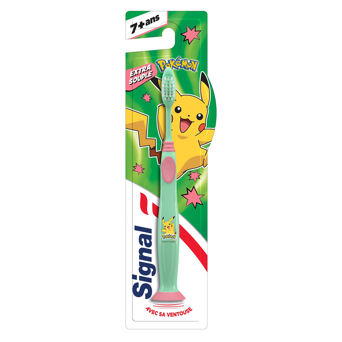 Signal Children's Toothbrush 7-13 Years Extra Soft Pokemon Model
