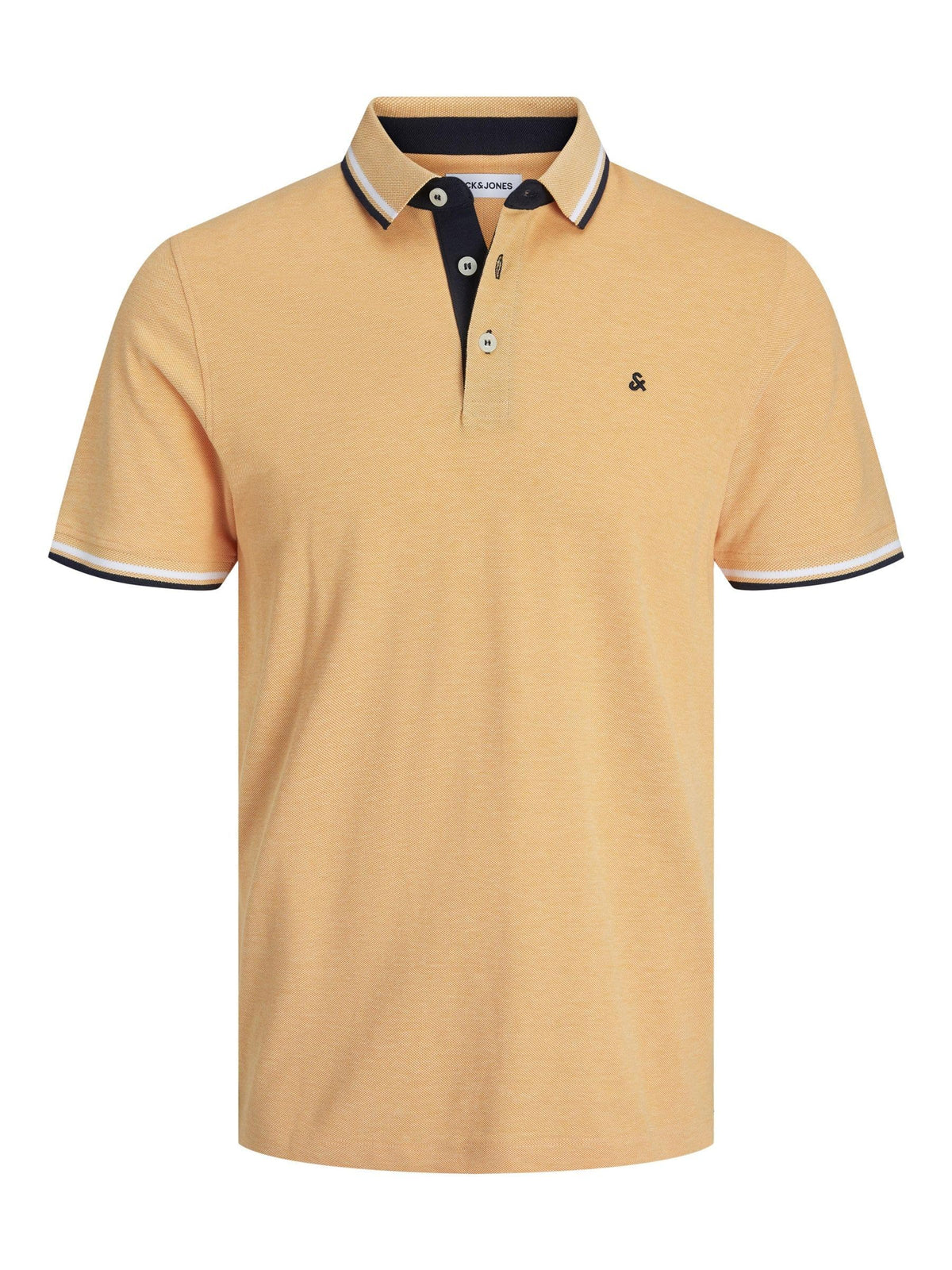 JACK & JONES Men's Jjepaulos Polo Ss Noos Shirt, Apricot Ice, XS
