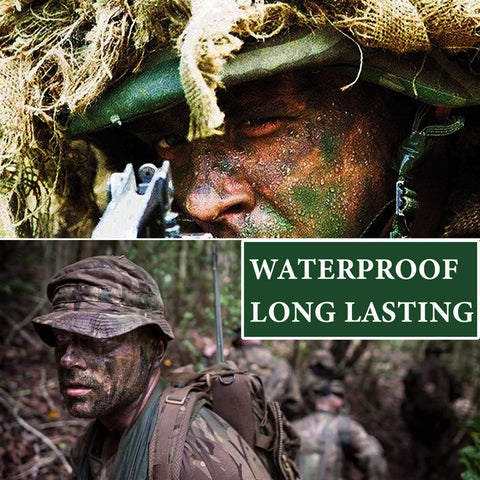 Eye Black Baseball Stick,Eyeblack Stick for Sports Sweatproof Waterproof Black Face Body Paint Stick,Easy to Color Clown Black Sticks Face Makeup Eye Black Football/Baseball/Softball (Black Brown Green)