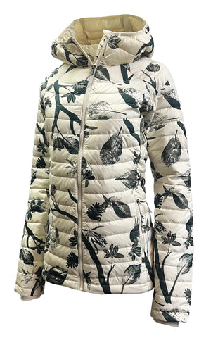 Columbia Women's White Out ll Omni Heat Hooded Jacket Puffer (US, Alpha, X-Large, Regular, Regular, Chulk 193)