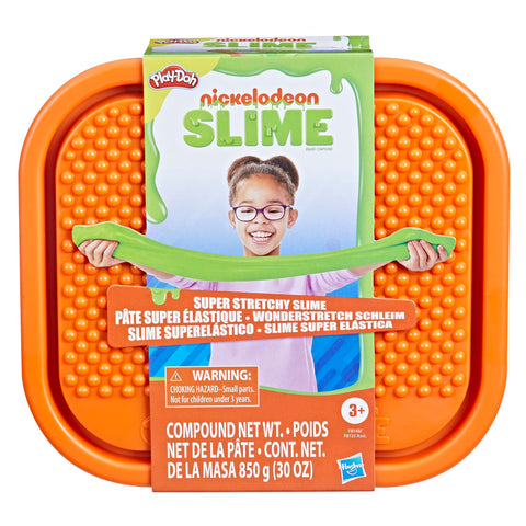 Play-Doh Nickelodeon Slime Brand Compound Stretchy Green Tub, 30 Ounces of Bulk Slime for Kids, Sensory Toys for Girls & Boys 3 Years & Up, Kids Gifts
