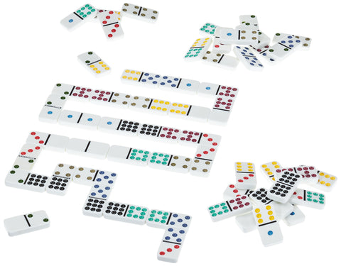 Schmidt Spiele 49207 - Classic Line - Domino Family Game