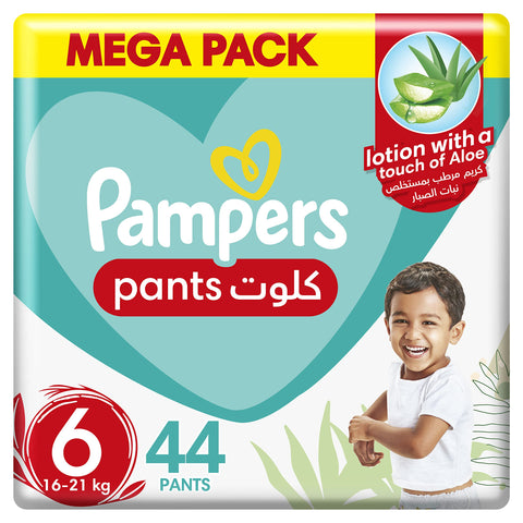 Pampers - The Schlicker ActivePants 6 Jumbo Pack Size 44 Pieces