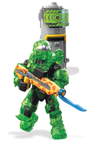 Mega Construx Halo Req Station Green Building Set