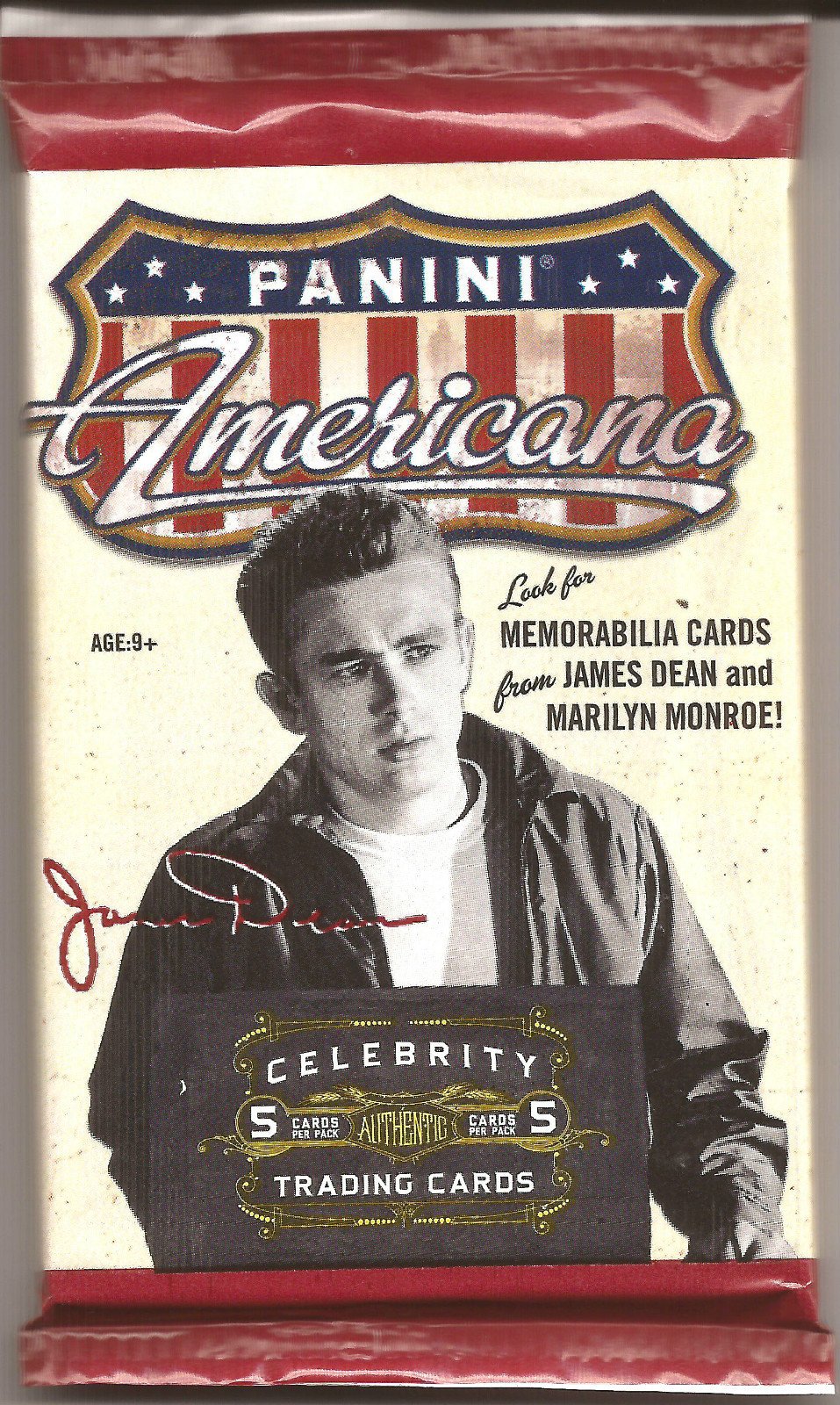 Panini Americana 2011 Celebrity Trading Cards