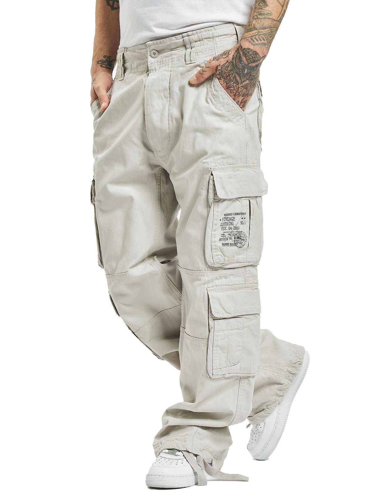 Brandit Men's Trousers Pure Stone XX-Large