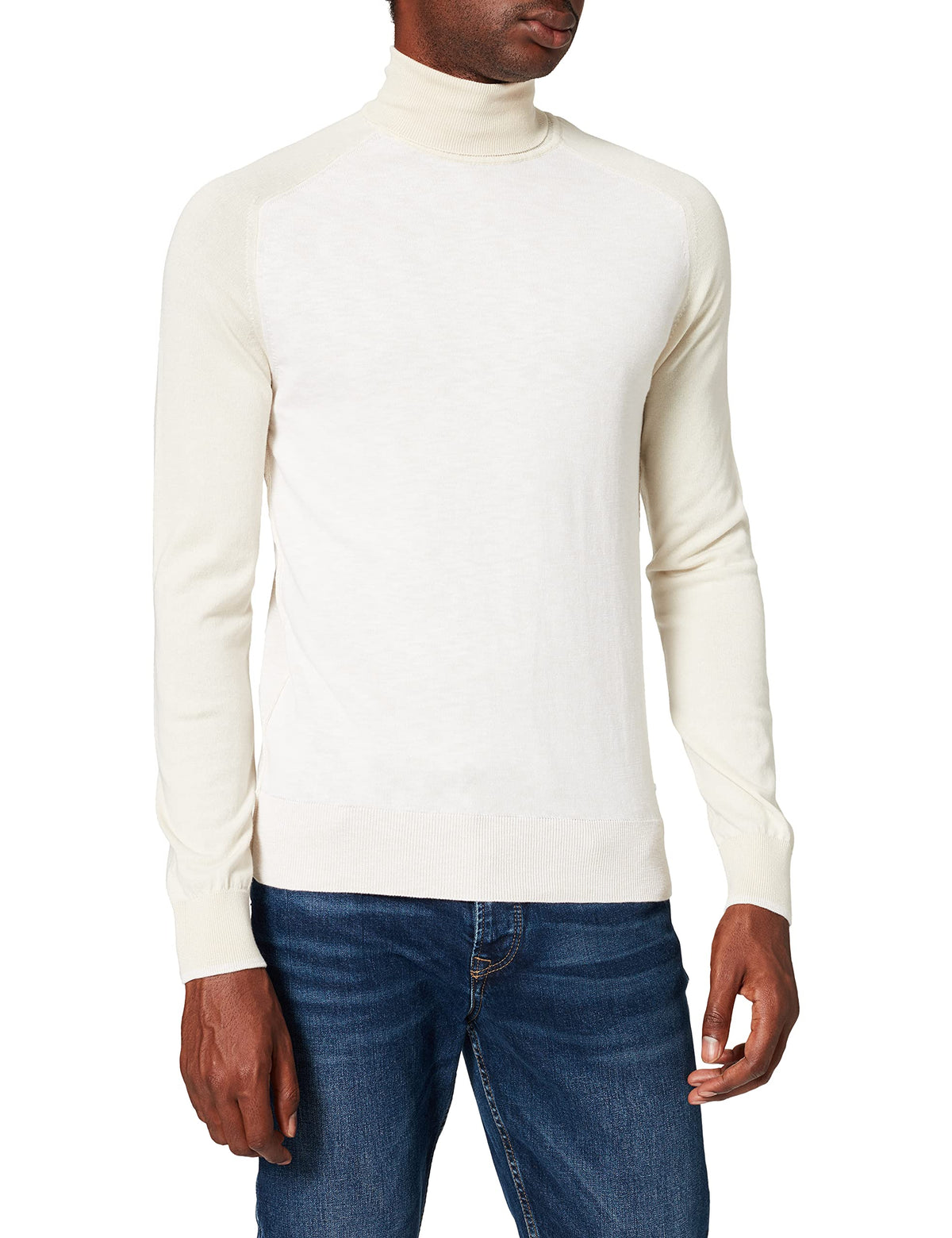 BOSS Men's Kamniore Sweater, Open White131, XXL