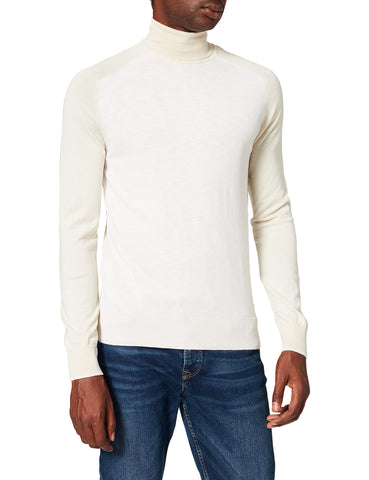 BOSS Men's Kamniore Sweater, Open White131, XXL