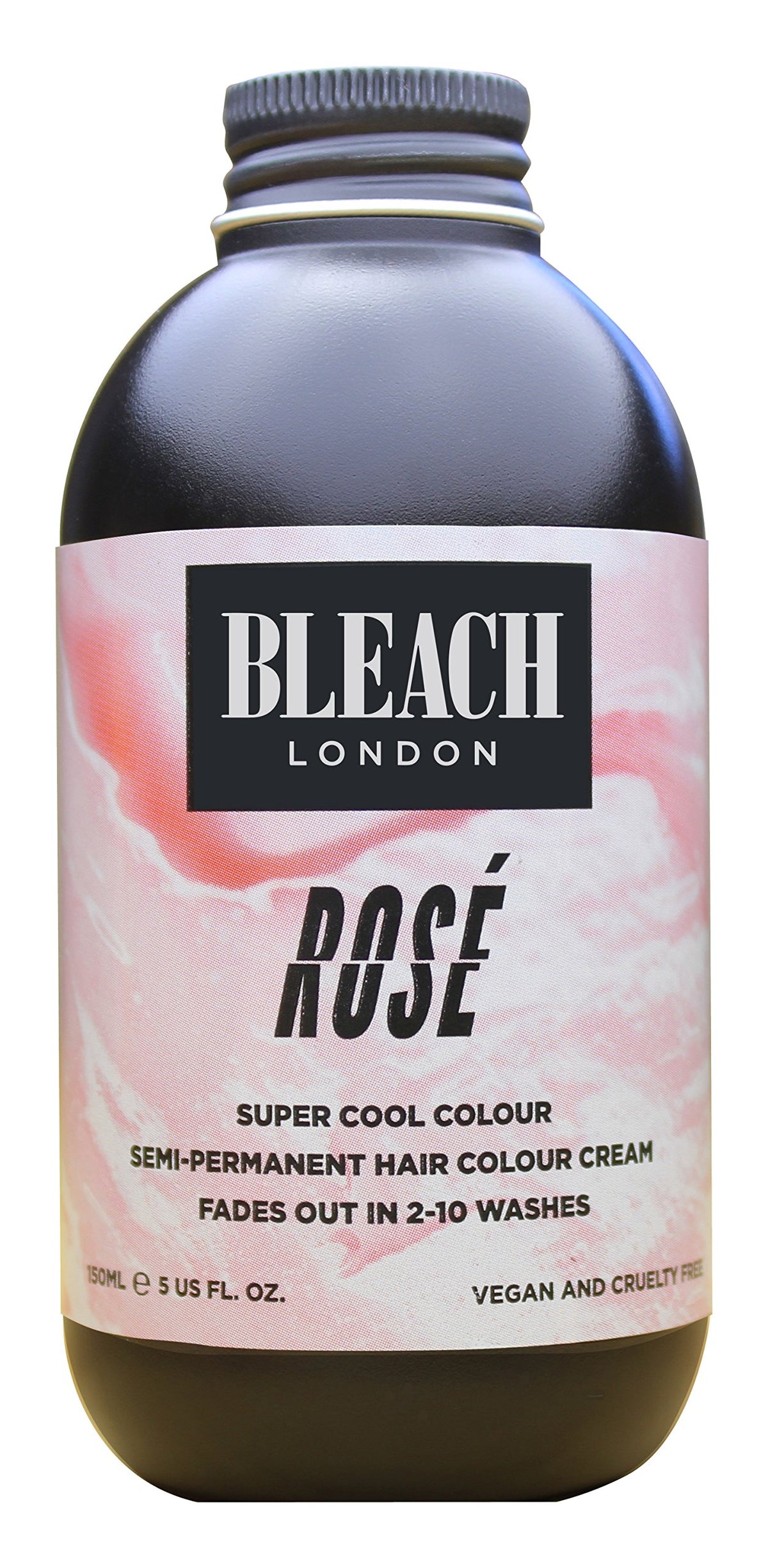 Bleach London Semi-Permanent Hair Colour Cream, 150 Ml, Rose