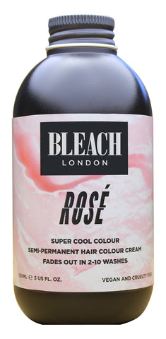 Bleach London Semi-Permanent Hair Colour Cream, 150 Ml, Rose